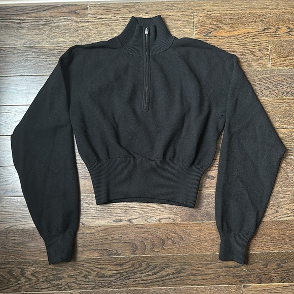 Aritzia 1/4 Zip Sweater - Picture 7 of 8